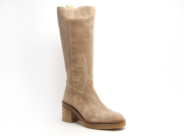 Alpe bottes talons femme 2621 beige