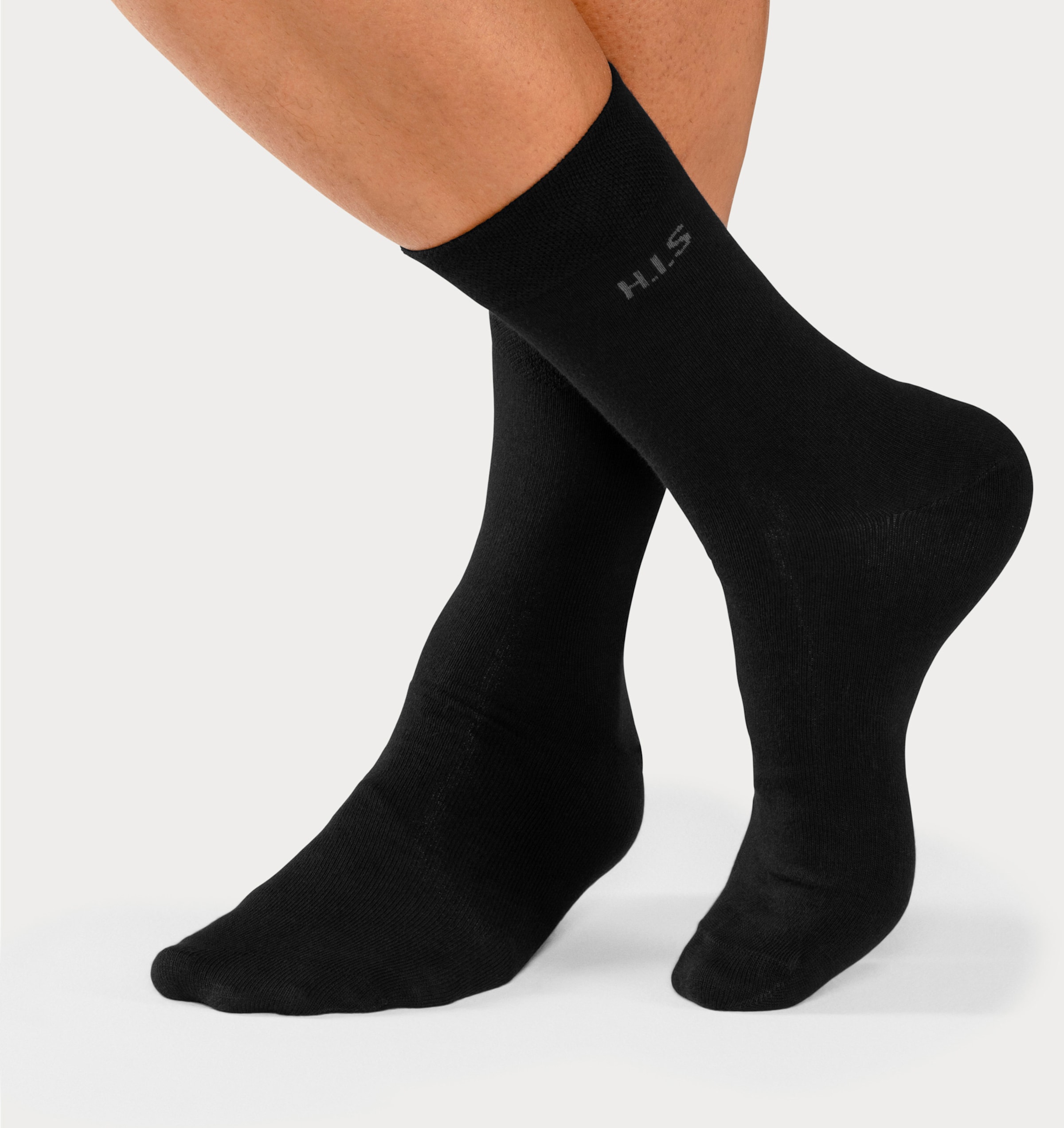 H.I.S Socken in 4x schwarz