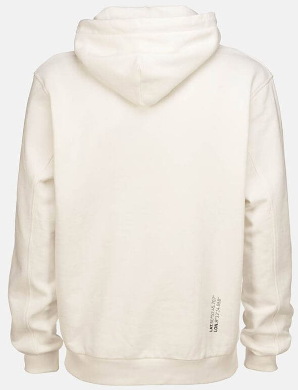 Organic Cotton Hoodie Herre 37/Offwhite