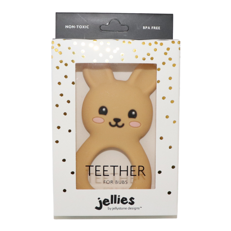 Jellystone Designs - Kanin Teether - tan