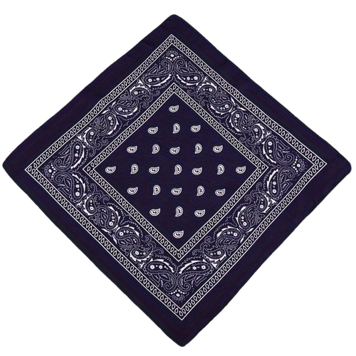 (20er Set) Unisex Haarband Haar Bandana Fashion Accessoire zum Binden Paisley Muster - Bunt