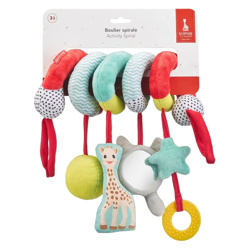 BOULIER SPIRALE SOPHIE LA GIRAFE