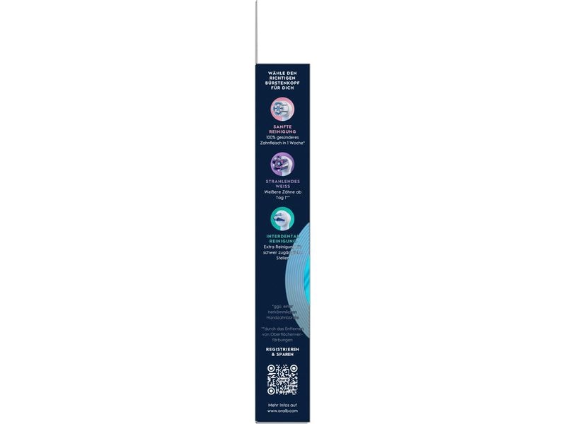 Oral-B Zahnbürstenkopf iO Ultimative Reinigung 6 Stück Ersatzbürsten