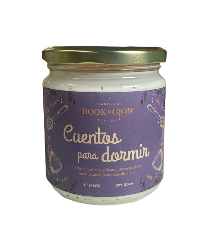Book and Glow - *Perfect Moments* - Vela de soja - Cuentos para dormir