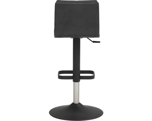 Barkruk Mayer Zitmeubelen 1211 44 x 47 x 80 cm staal zwart/antraciet