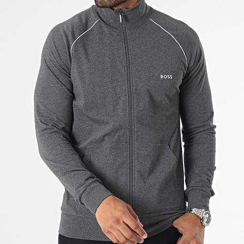 Sweat Zippé 50469581 Gris Anthracite
