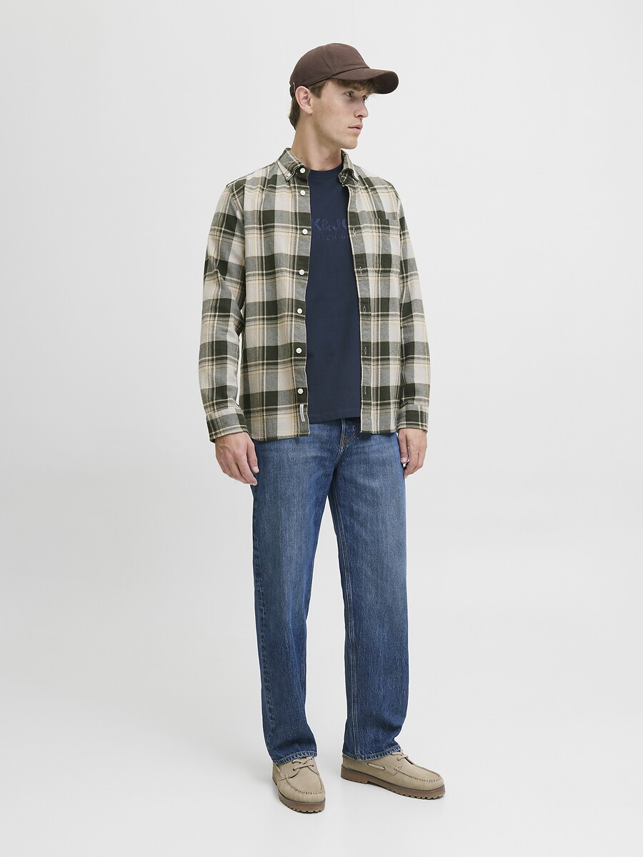 JACK & JONES<br>Camiseta de manga curta Jprbluloyal