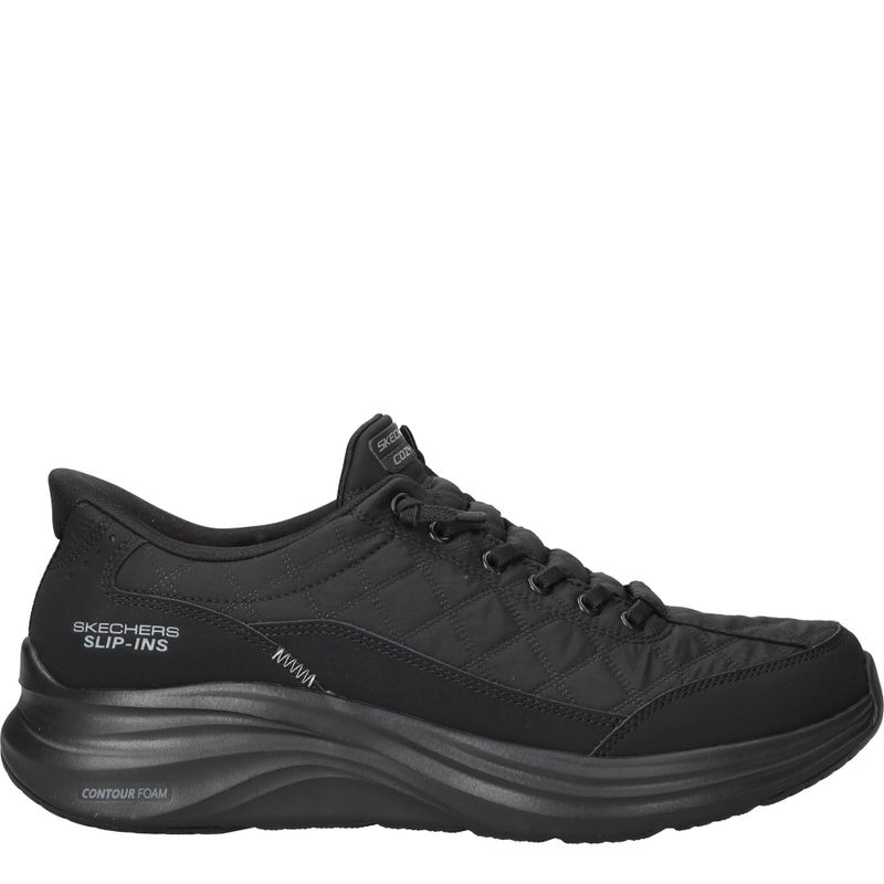 Skechers Slip-Ins Contour Foam Sneakers Zwart Heren