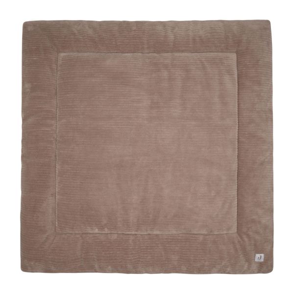 Jollein Boxkleed Box Cloudy Rib - Milky Coffee - 100×100 cm