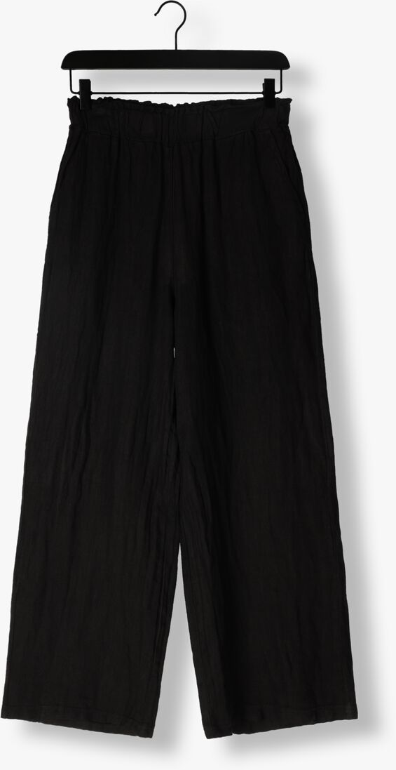 NUKUS zwarte nukus wijde broek silky pants