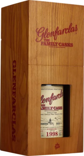 GLENFARCLAS VINTAGE 1998 FAMILY CASKS 70CL