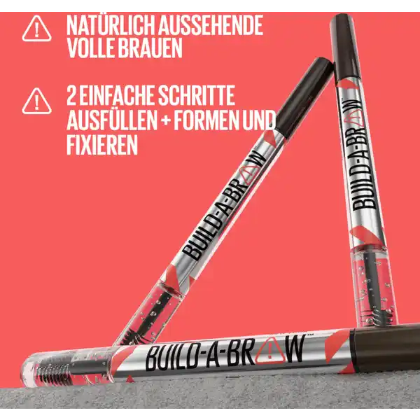 Build-A-Brow Augenbrauenstift Nr. 262 Black Brown + Versiegelungsgel