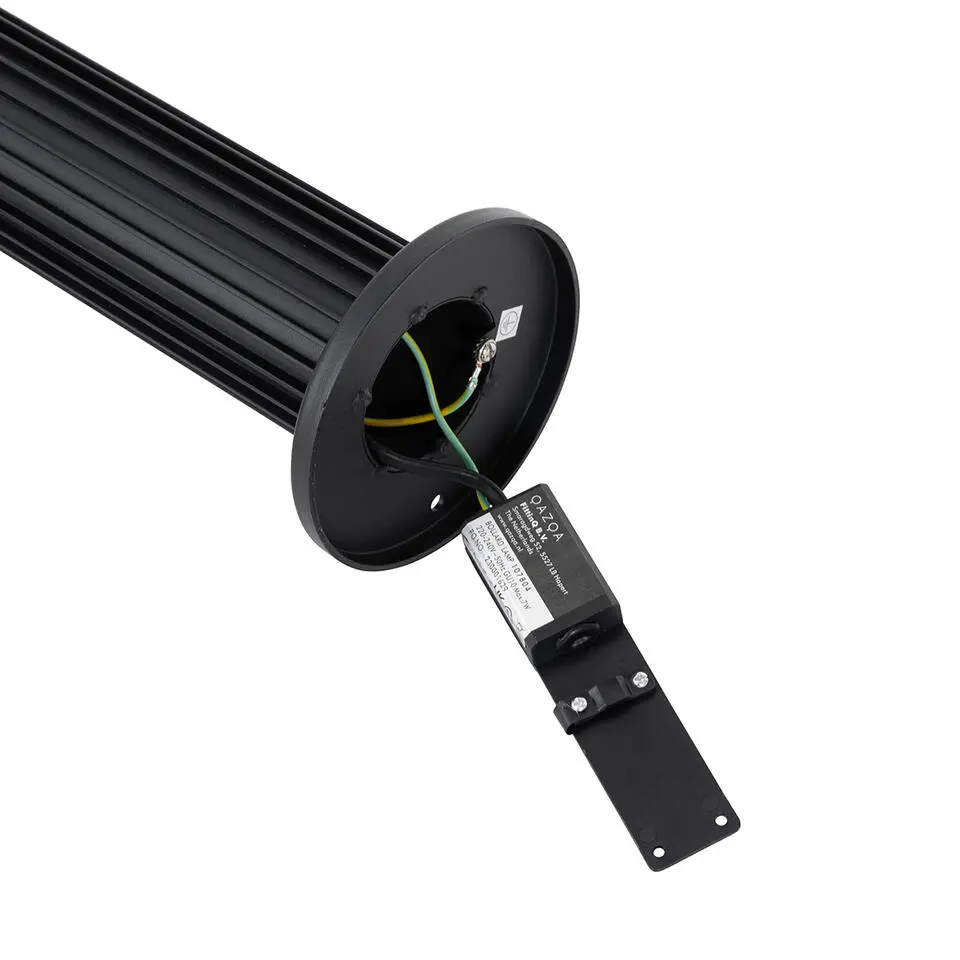 Qazqa staande buitenlampen boris zwart gu10