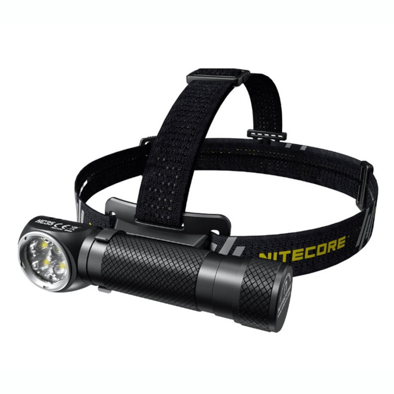 NiteCore HC35 hoofdlamp met zaklamp