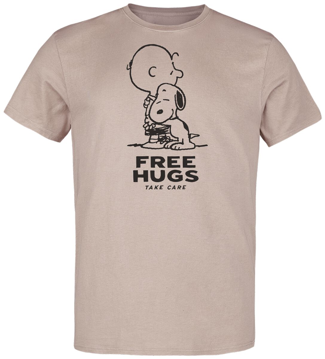 Free Hugs | Snoopy T-Shirt Manches courtes