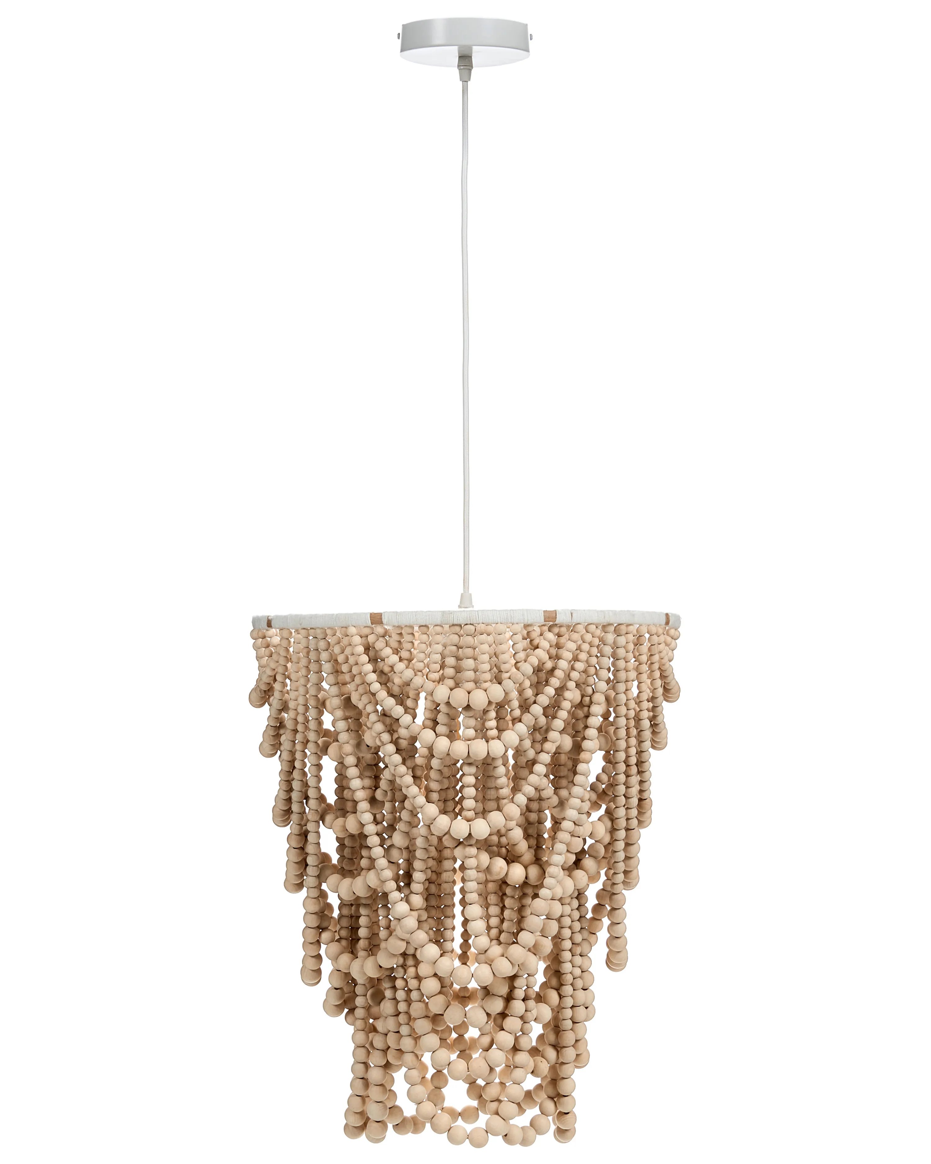 Kroonluchter ZOLA Hout Lichtbruin