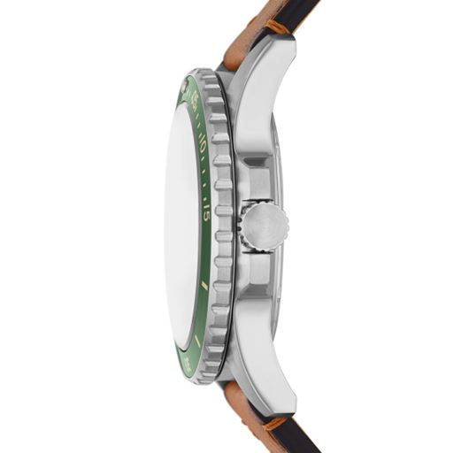 Fossil Fossil Blue FS5946 Herreur, Stål/Grøn, 42 mm