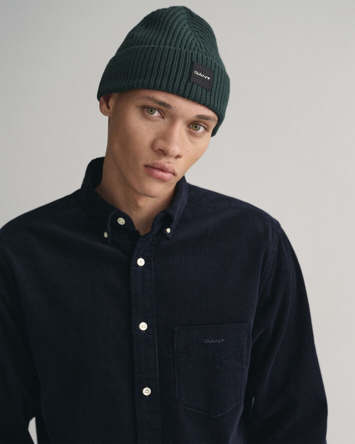 Gant REG UT CORDUROY SHIRT Evening blue