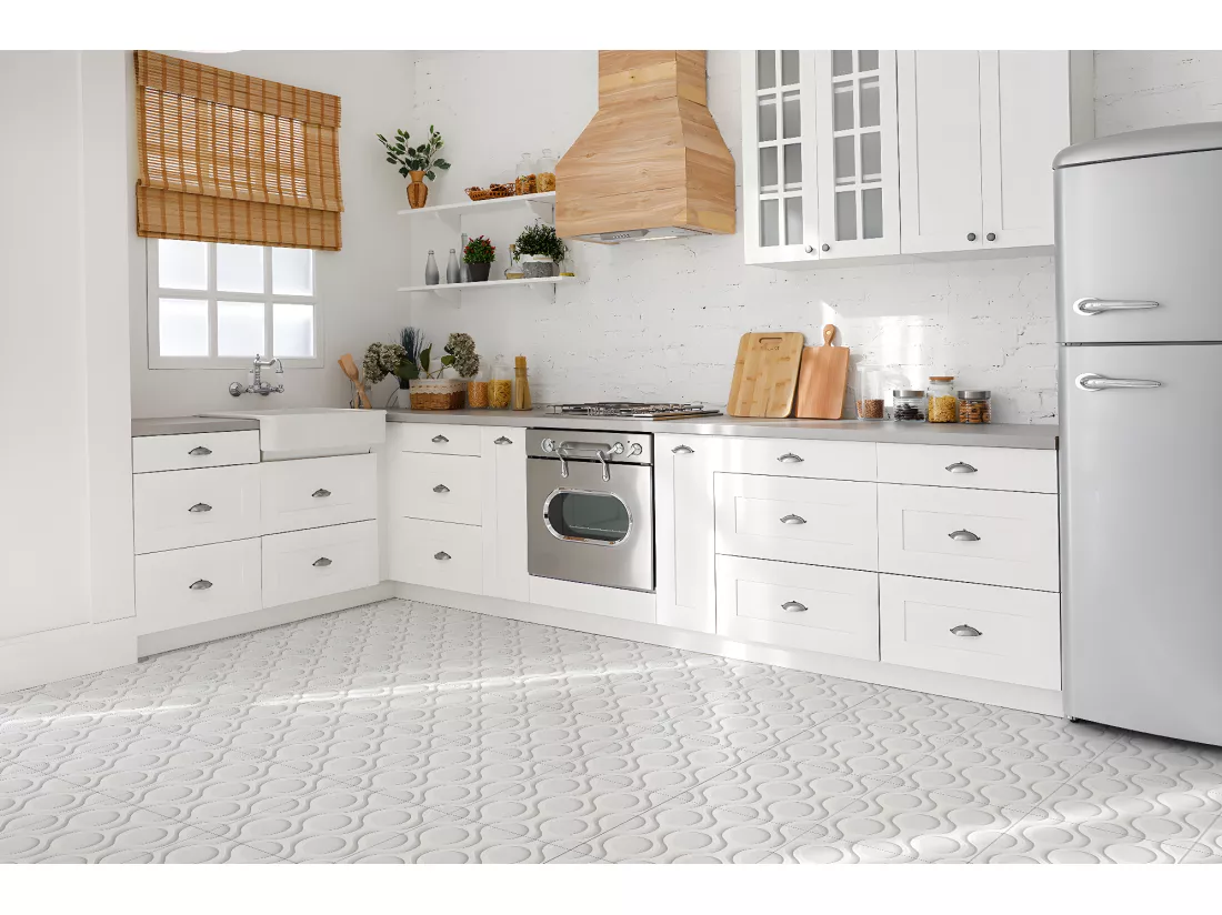 Carreaux autocollants PVC, Carrelage PVC adhésif - 9x30x30 - Style moderne