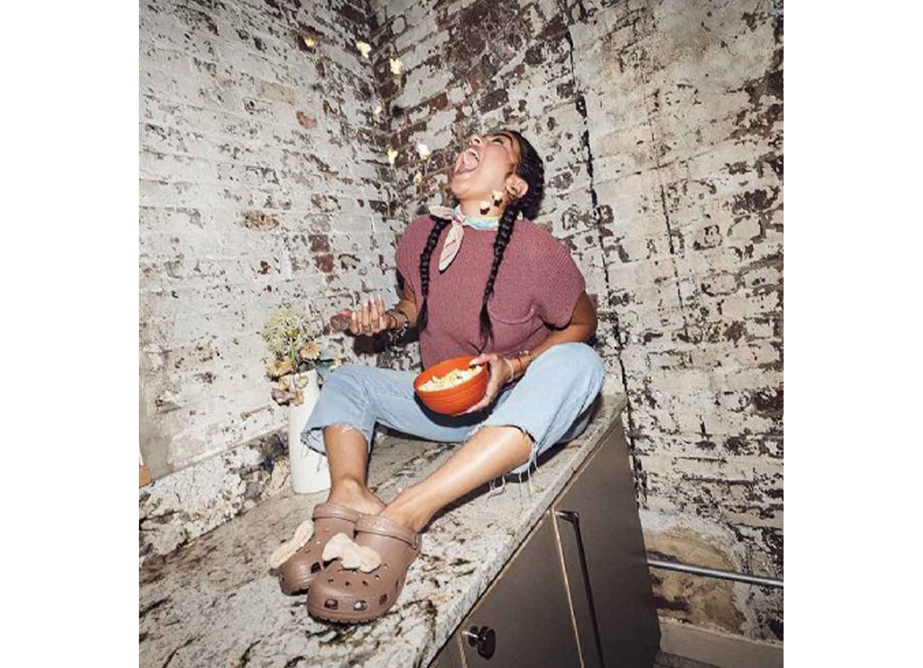 Classic clog taupe