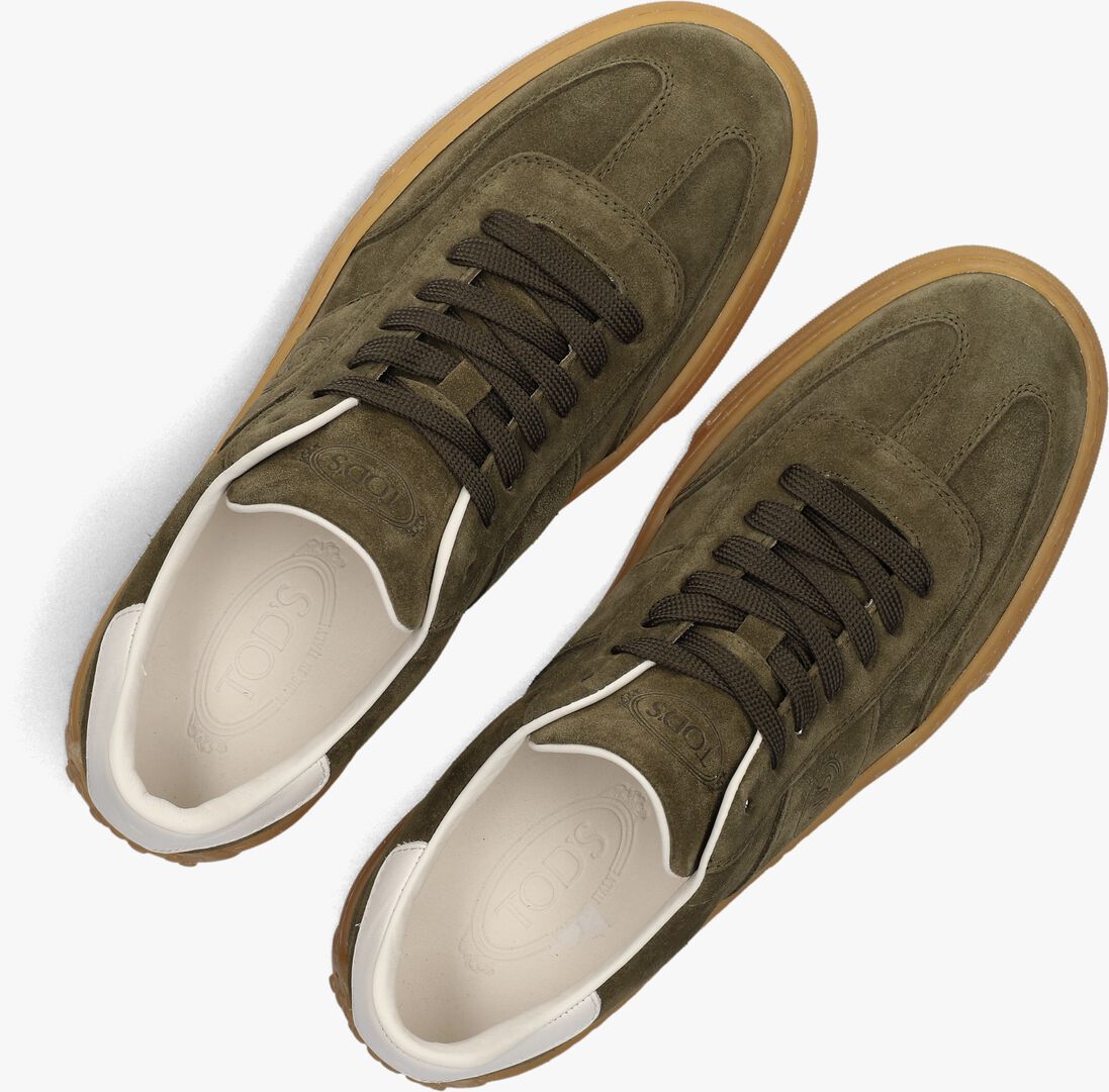 groene tod's lage sneakers tod's sneaker