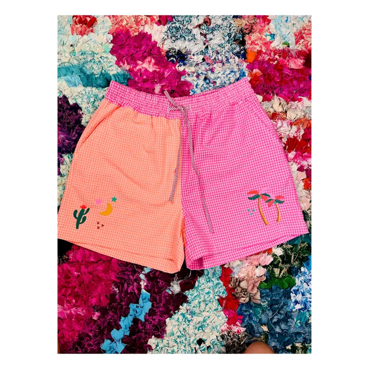 Susanna Blu Short Newport Fluo | Corail