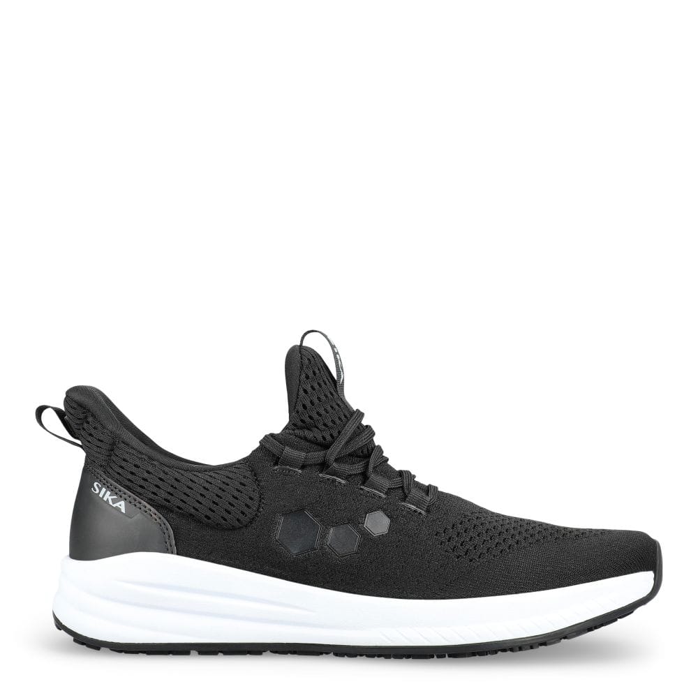 Sika Arbeidssko Sprint Knit Lace sort/hvit