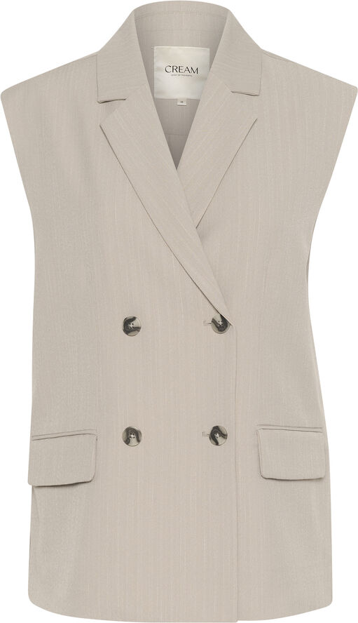 Cream CRBarny Waistcoat String