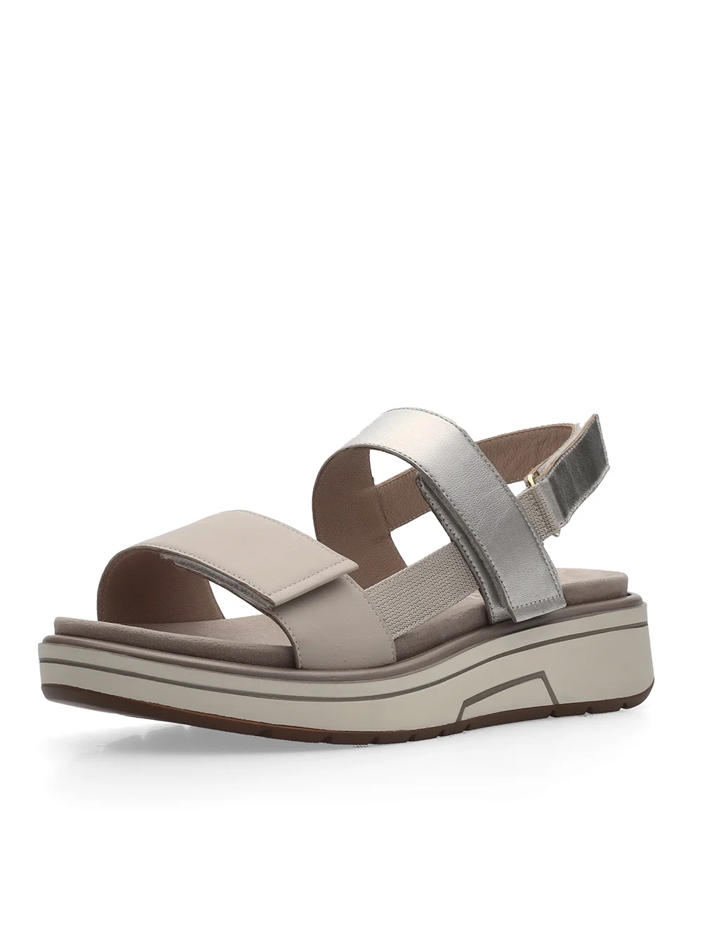 Sandale Lucca beige platin