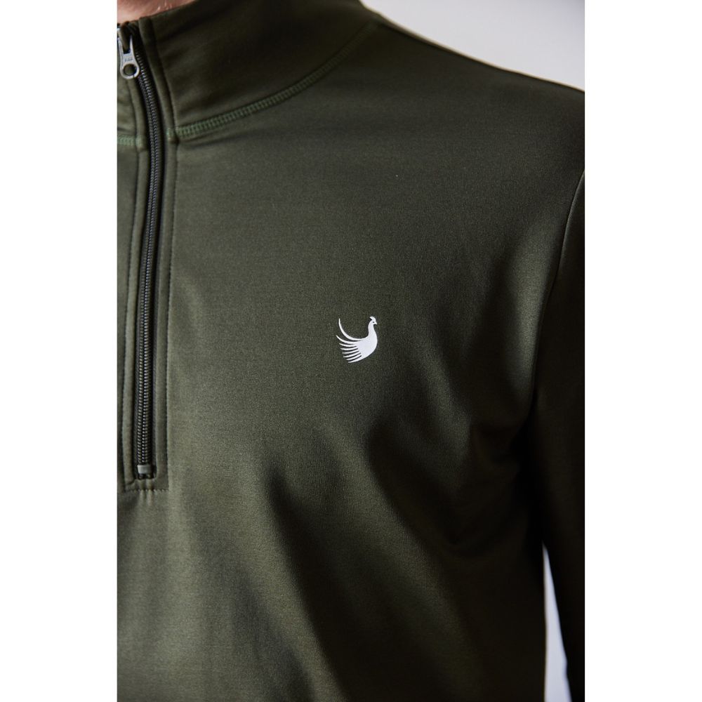 Halfzip Genser Herre Grønn