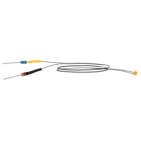 Viessmann 3561 - LED gelb mit angelöteten Kabeln, 5 Stück