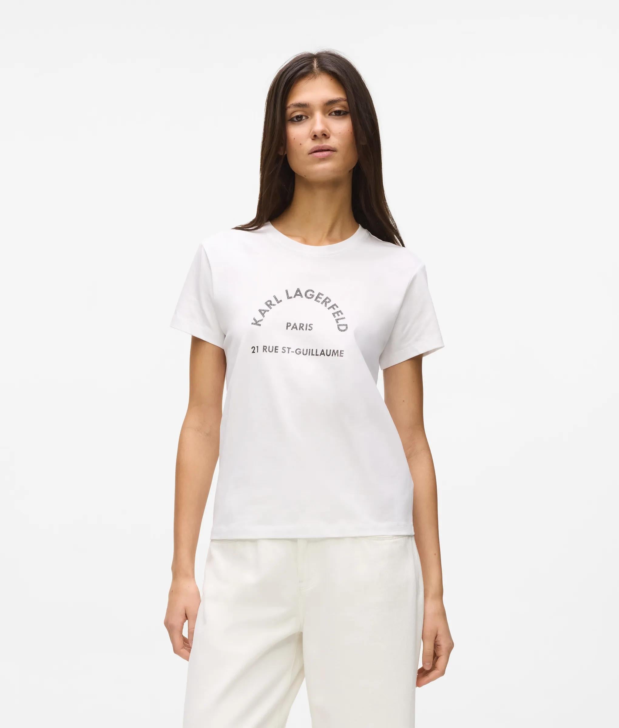 Rue St-Guillaume glitter t-shirt