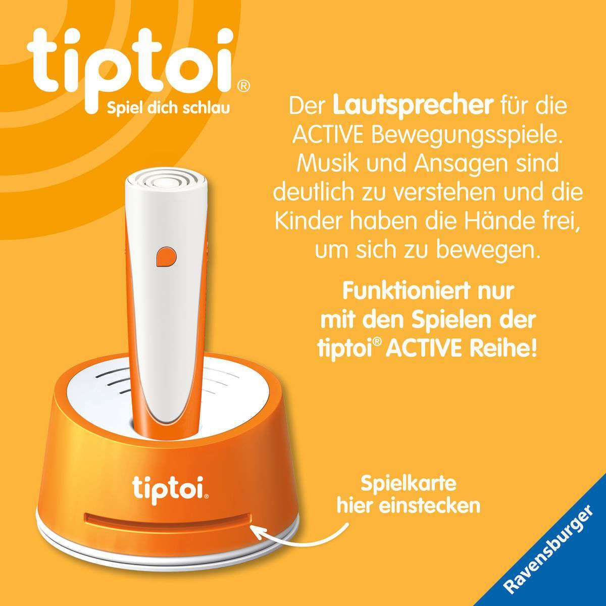 Ravensburger Spiel tiptoi® ACTIVE Lautsprecher