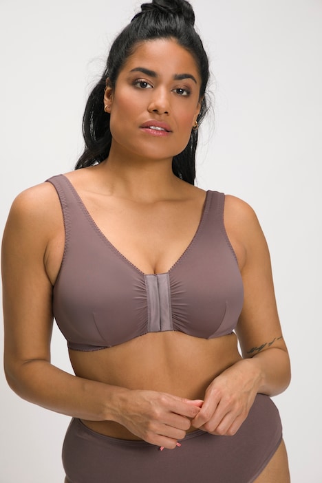 Bustier, Still-BH, Vorderverschluss, Cup C/D - E/F
