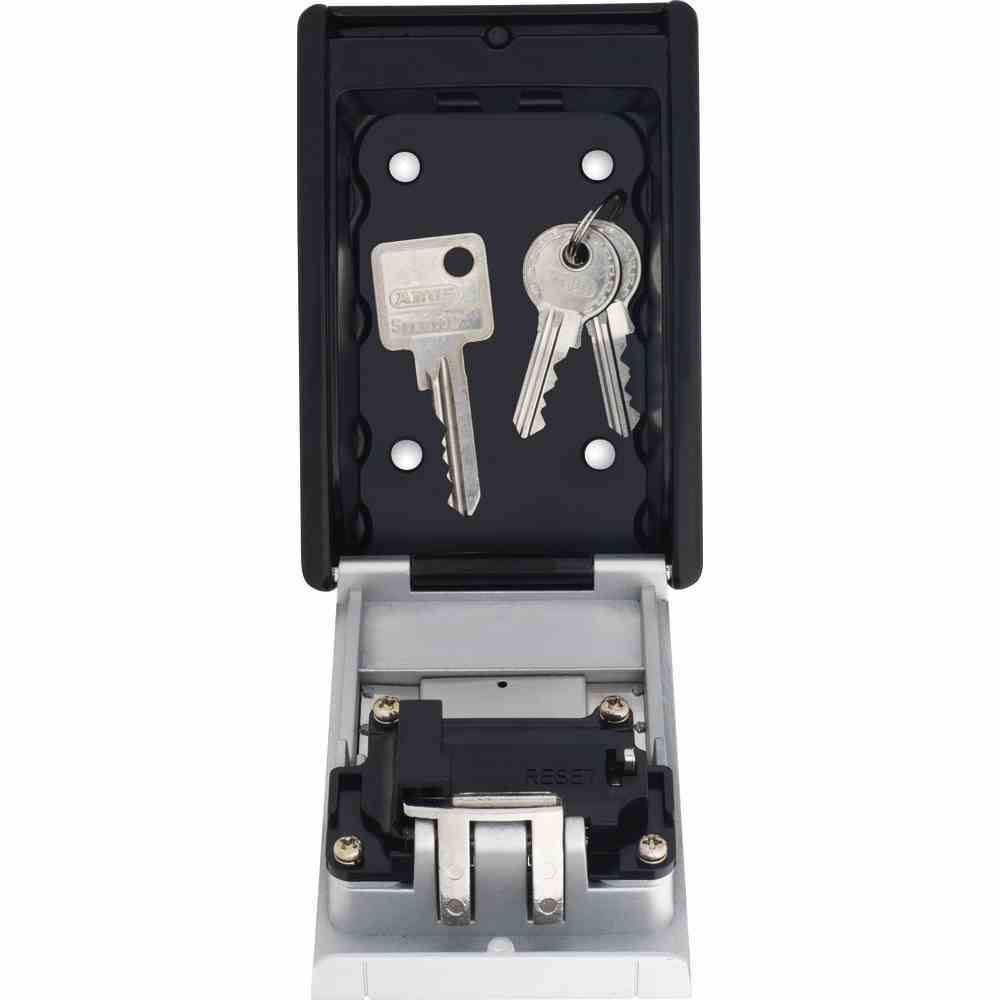 KeyGarage - weiß-schwarz - Metall - mit Zahlencode
