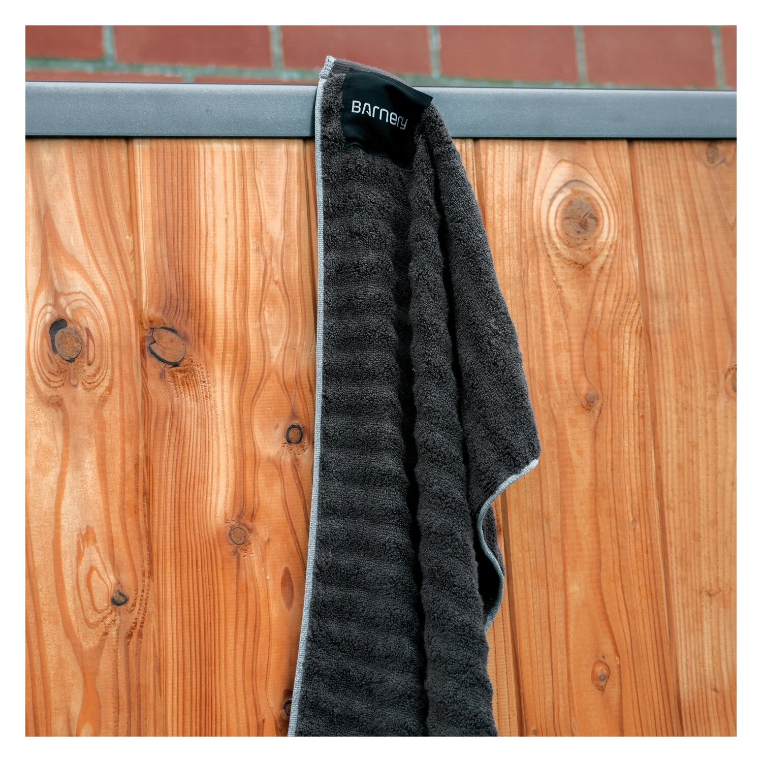 BARNERY Magnetisches Handtuch  - dark grey