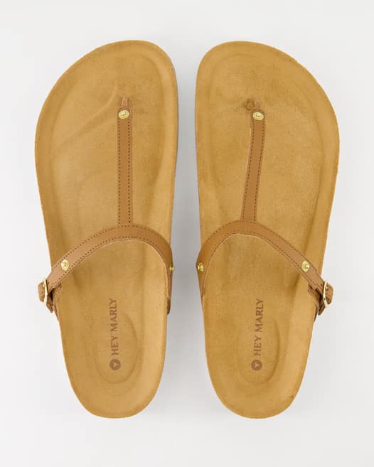 Hey Marly Casual Cork Sandalen