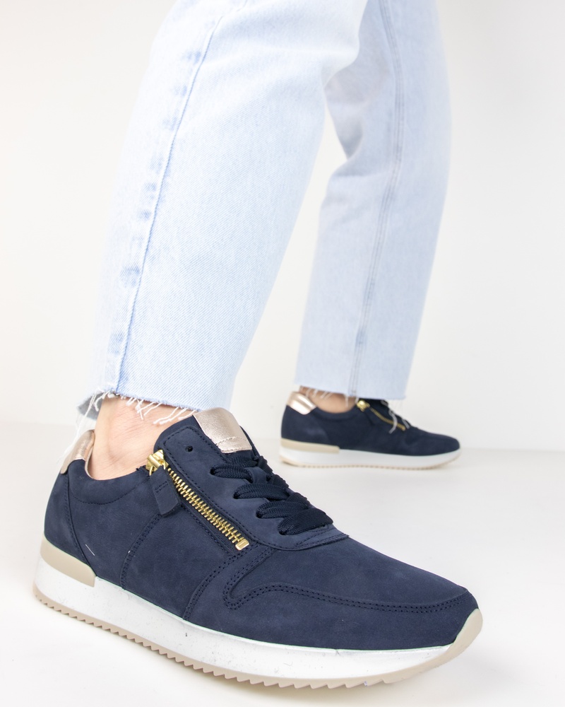 Gabor Lage sneakers  - blauw