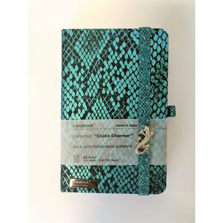 Lanybook Notizbuch Snake Charmer liniert A6