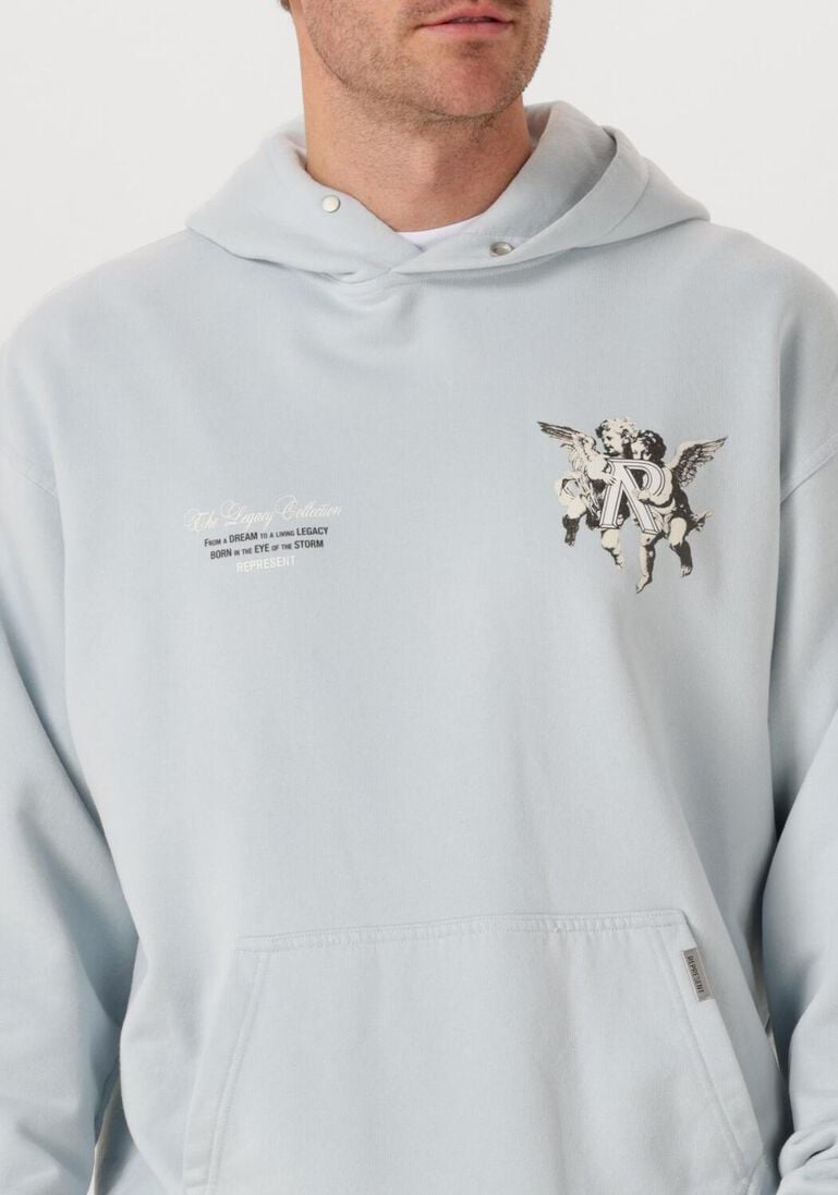 lichtblauwe represent trui legay cherubs hoodie