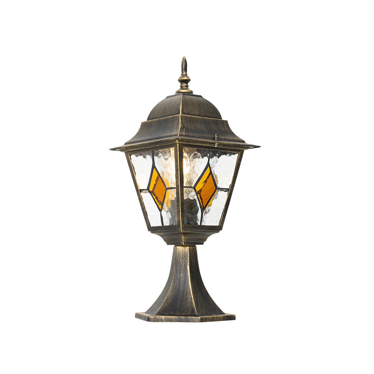 Vintage buiten lantaarn antiek goud 45 cm - Antigua