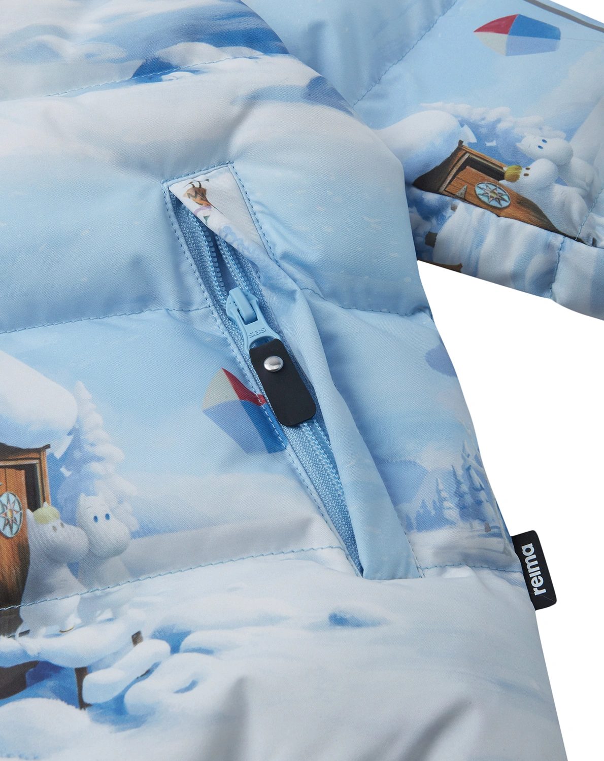 Winterjacke MOOMIN LYKTA in frozen blue