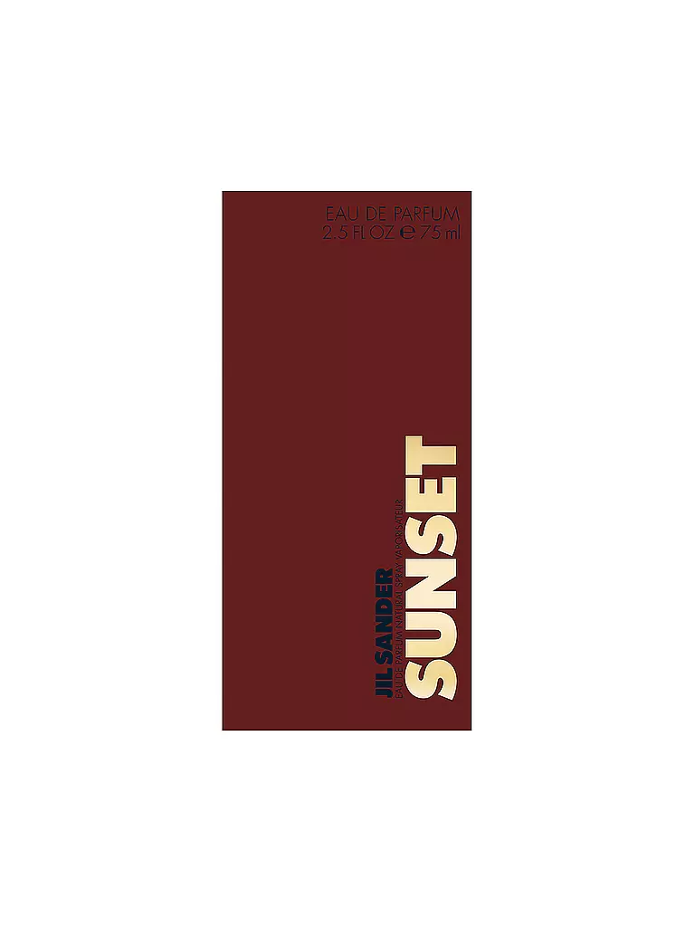 JIL SANDER Sunset Eau de Parfum 75ml keine Farbe
