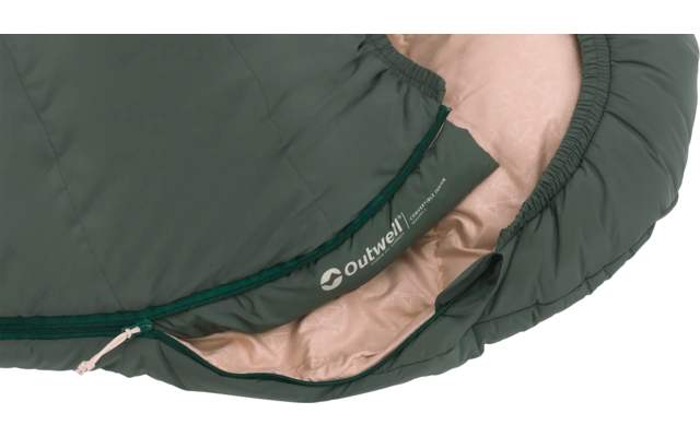 Outwell Convertible Junior Mumienschlafsack verlängerbar für Kinder bis 140 - 170 cm
