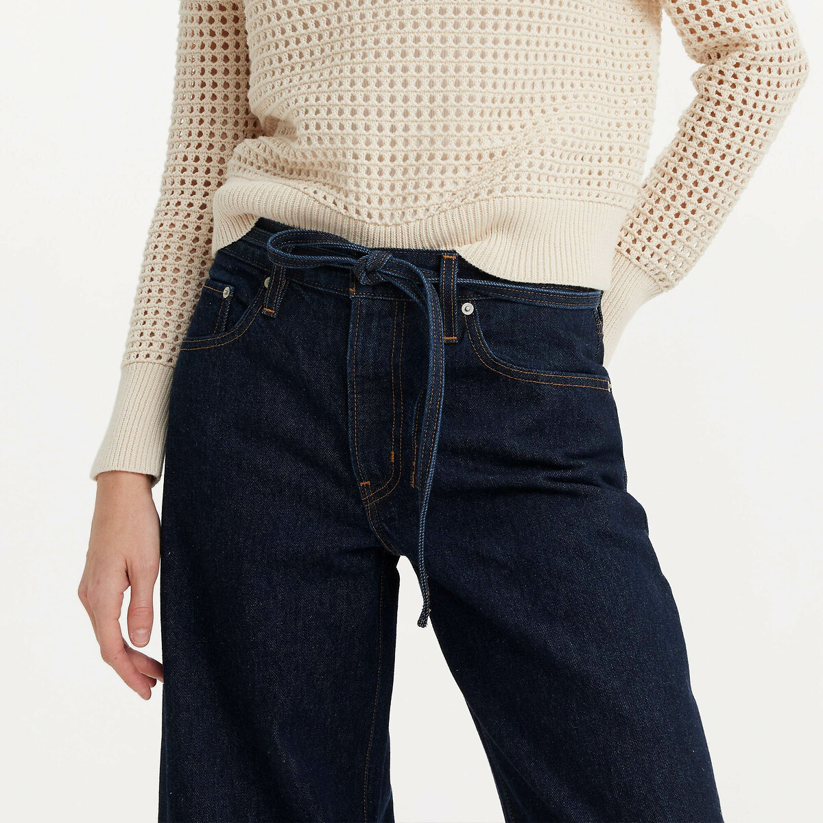 Levi's<br>Calça jeans tamanho XL reta