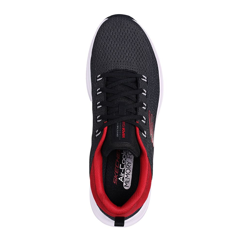 Skechers VAPOR FOAM VARIEN - Chaussures training Homme black/red