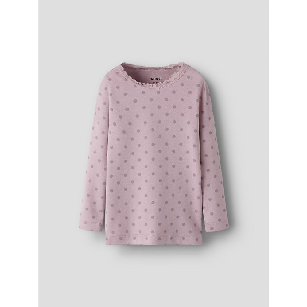 Køb Name It Keepsake Lilac Nmfribekka Ls Xsl Top
