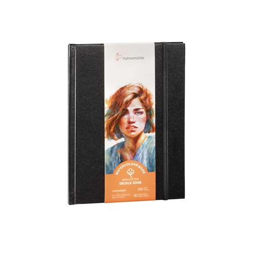 Hahnemühle Aquarellbuch „Deckle Edge“