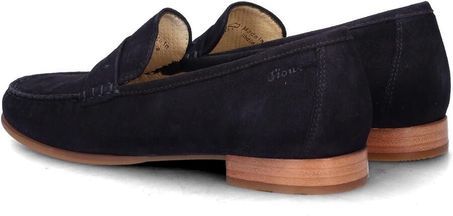 SIOUX Loafers Rosikena-700 Maat: 37 5 Materiaal: Suède Kleur: Blauw