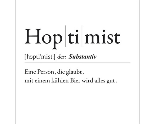 Canvas foto Hoptimist 40x40 cm